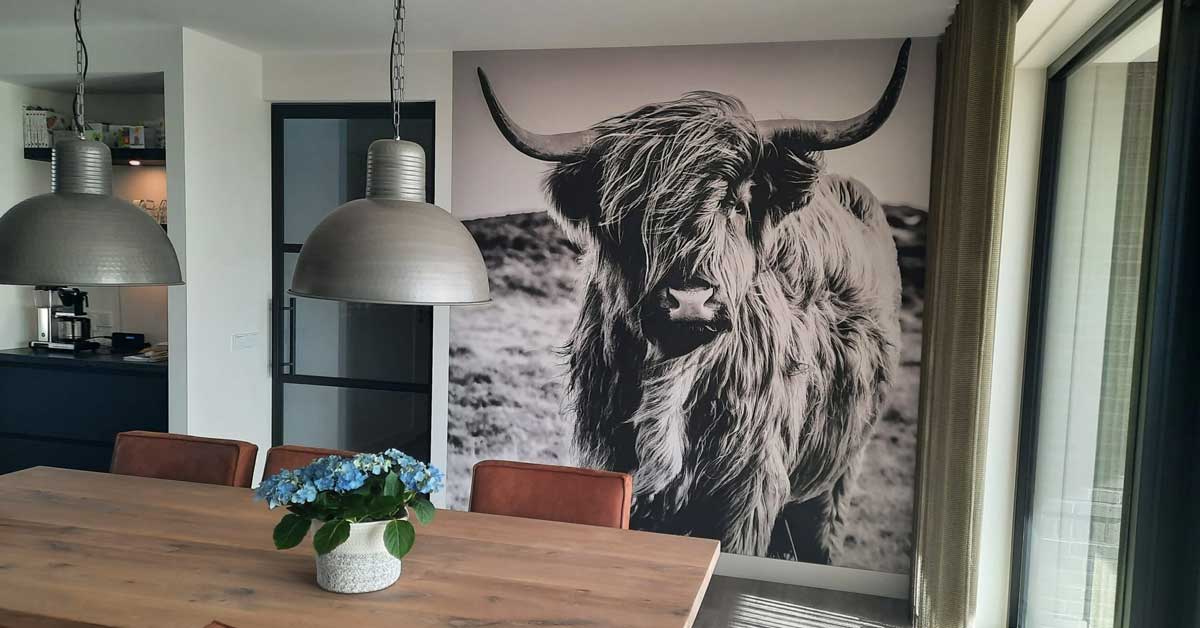 Dieren behang