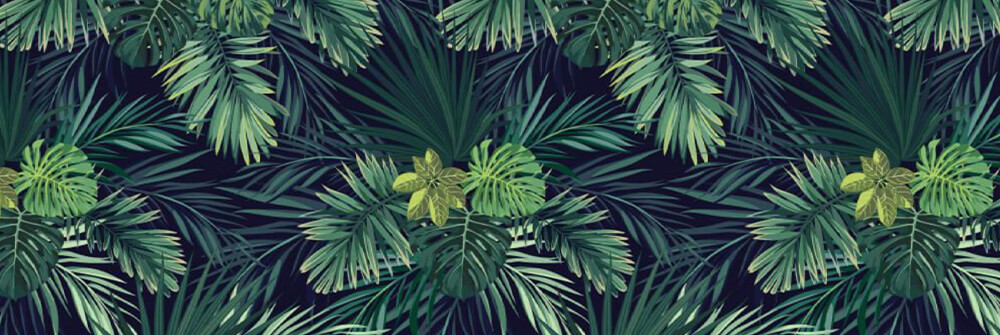 Groen behang Groen behang