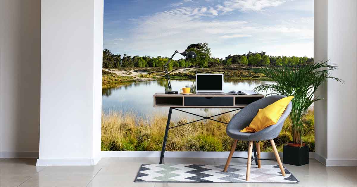Landschap Fotobehang Landschap Fotobehang