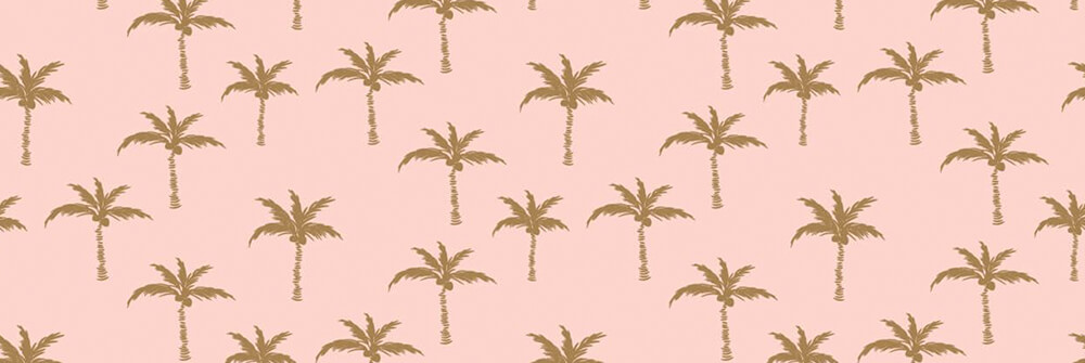 Roze behang Roze behang