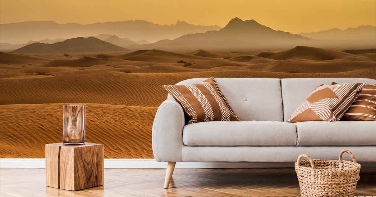 Fotobehang van de Sahara Fotobehang van de Sahara