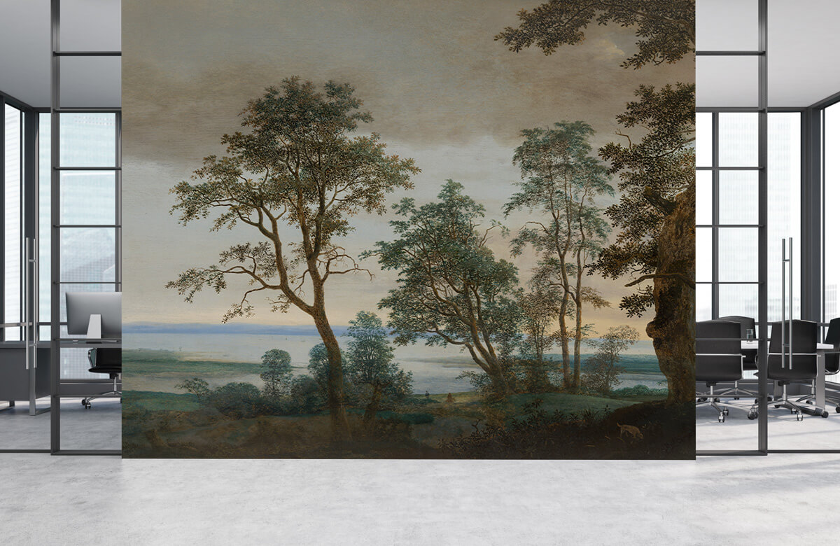 Rijksmuseum - Rivierlandschap gezien door bomen - Slaapkamer 3