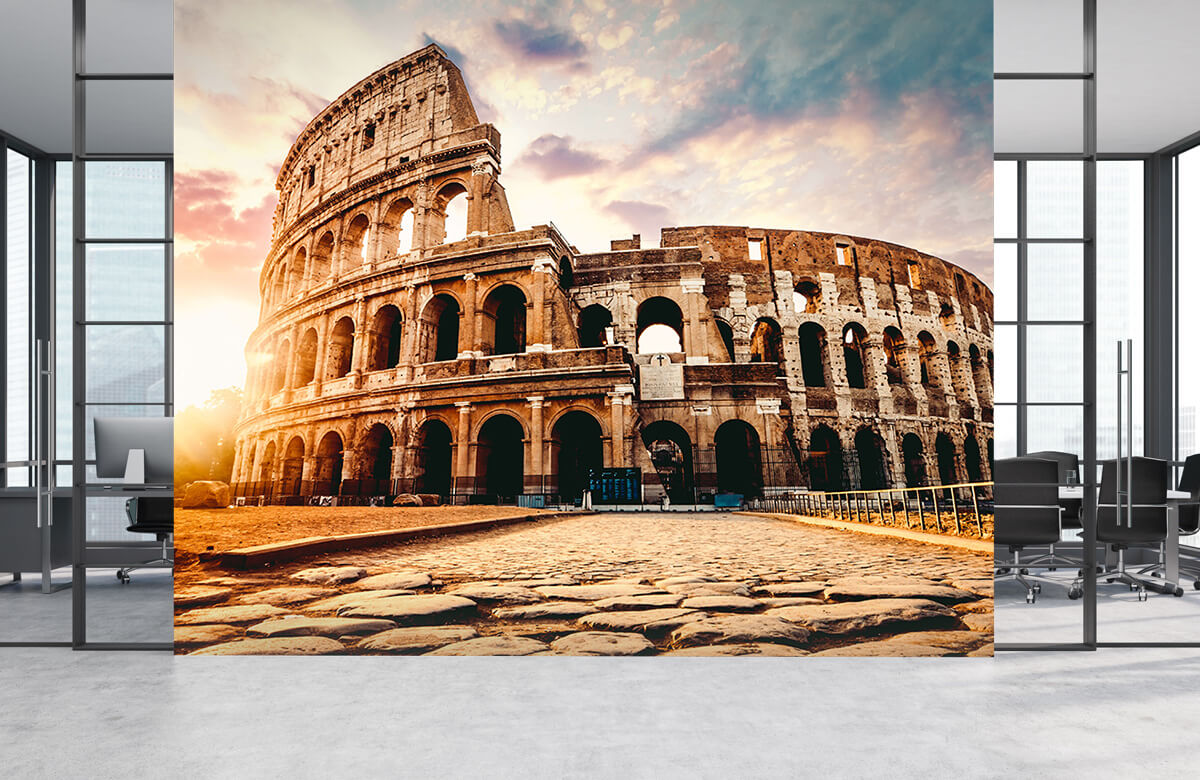 Monumenten - Zonsopgang bij het Colosseum - Vergaderruimte 4