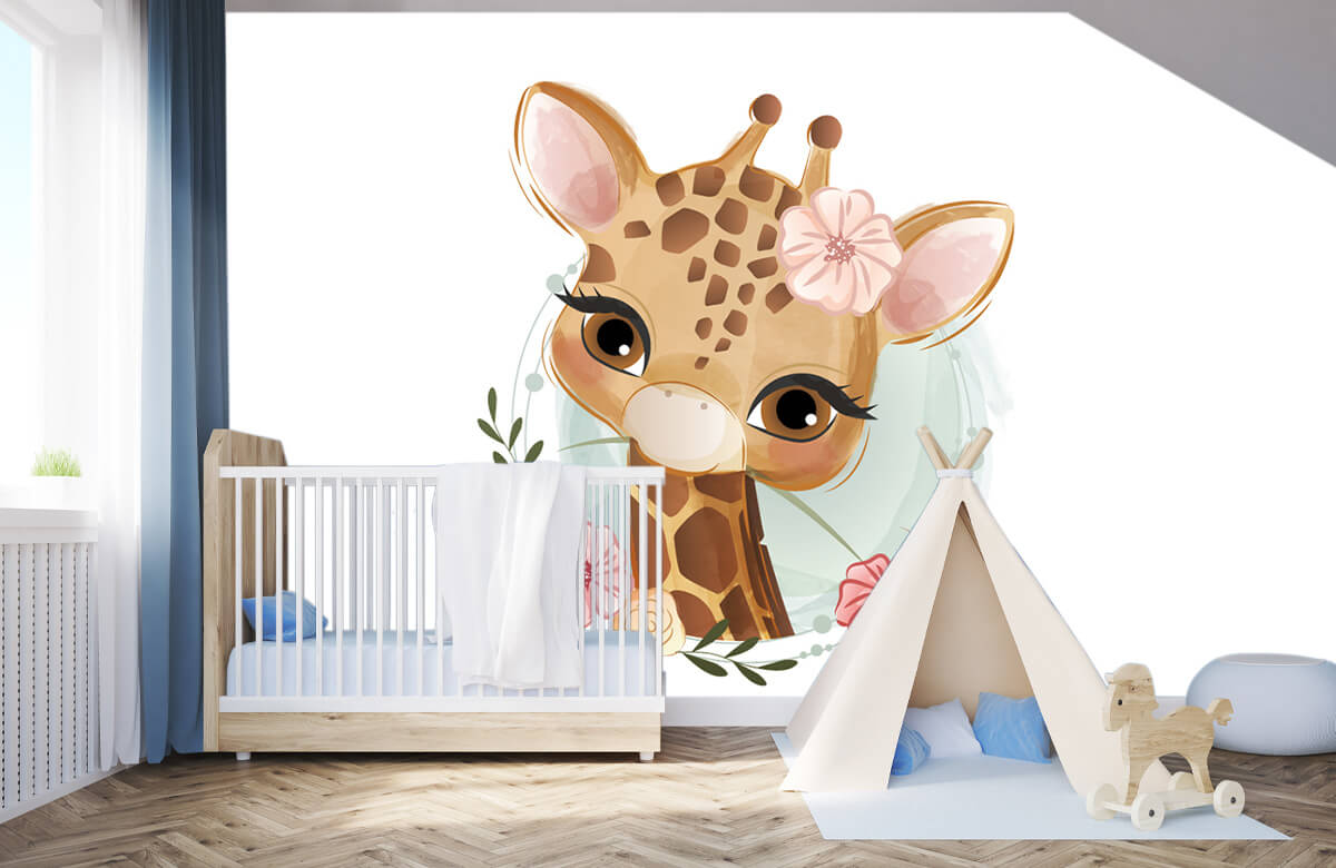 Overige - Baby giraffe - Kinderkamer 3