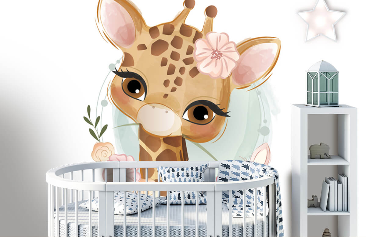 Overige - Baby giraffe - Kinderkamer 5