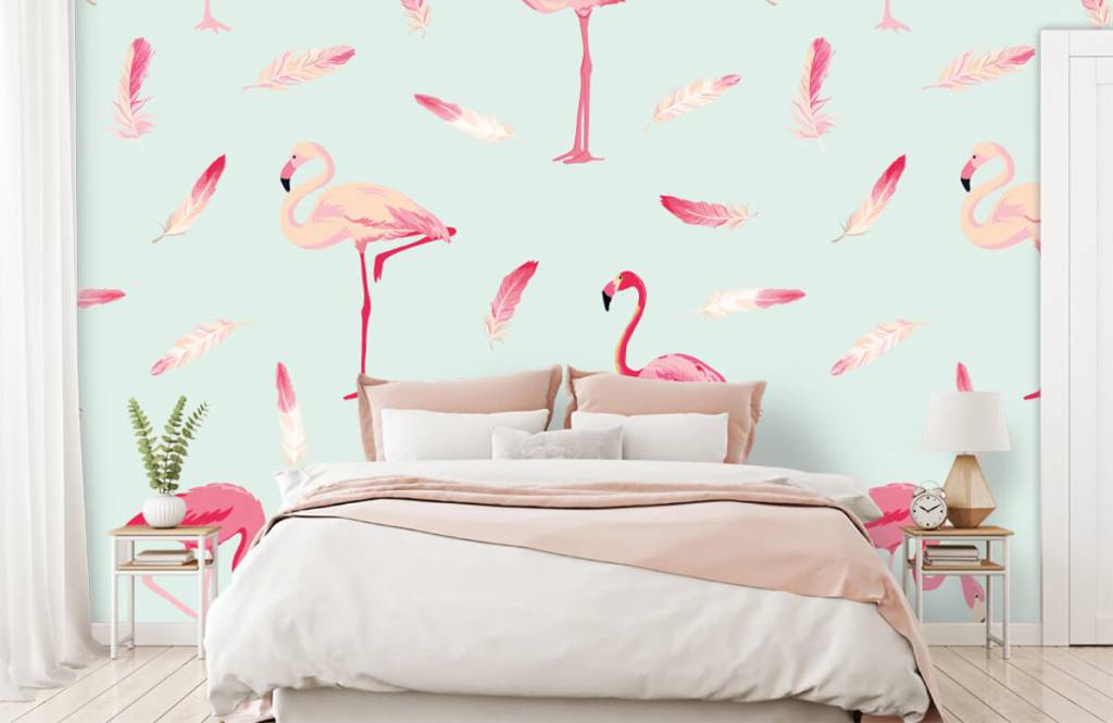 Overige - Flamingo's - Kinderkamer 2