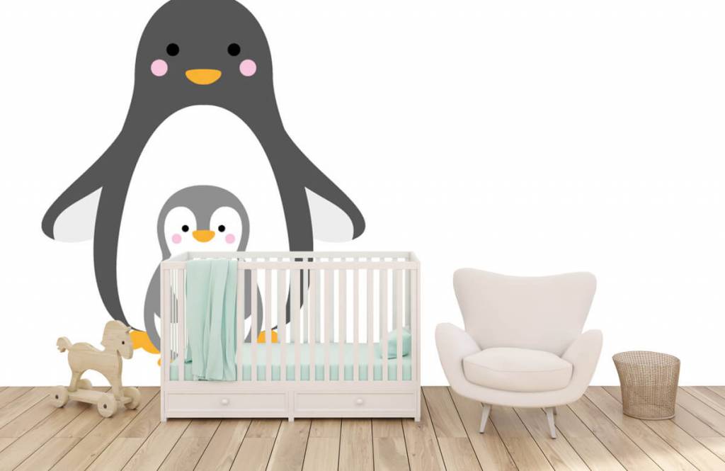 Overige - Vrolijke pinguins - Kinderkamer 1