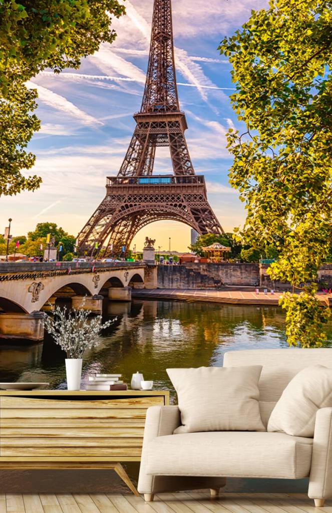 Monumenten - Eiffeltoren en de Seine - Slaapkamer 1