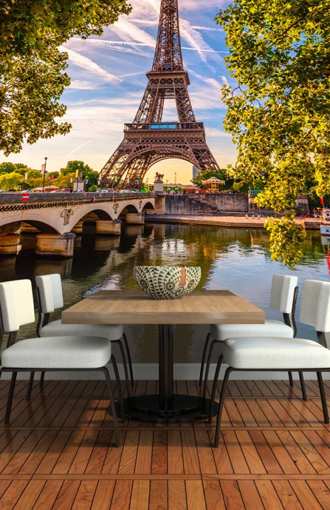 Monumenten - Eiffeltoren en de Seine - Slaapkamer 3