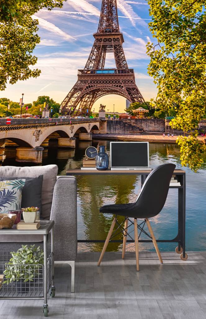 Monumenten - Eiffeltoren en de Seine - Slaapkamer 4