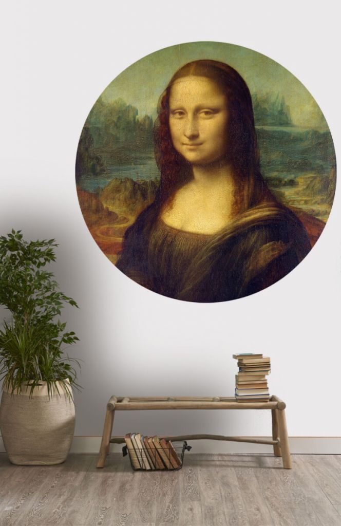 Behangcirkel Mona Lisa