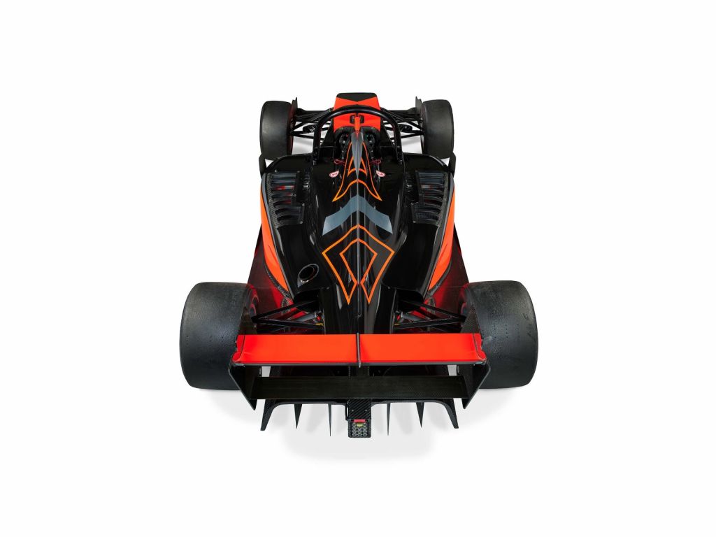 Formule 3 - Rear view