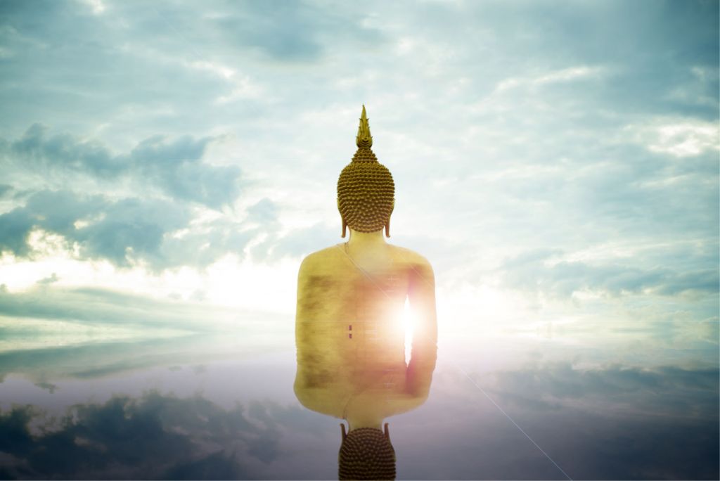 Grote Buddha beeld