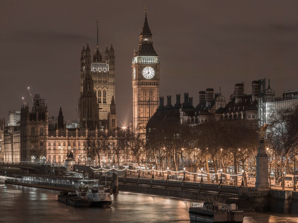 Big Ben en Westminster Abby