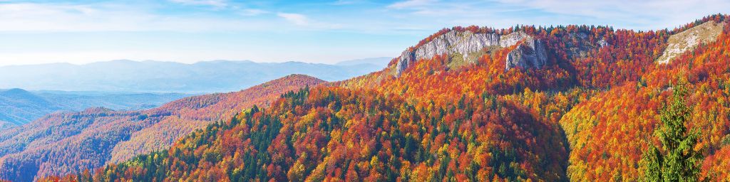 Carpathians berglandschap