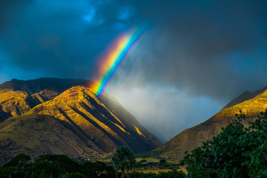 Regenboog in Hawaï
