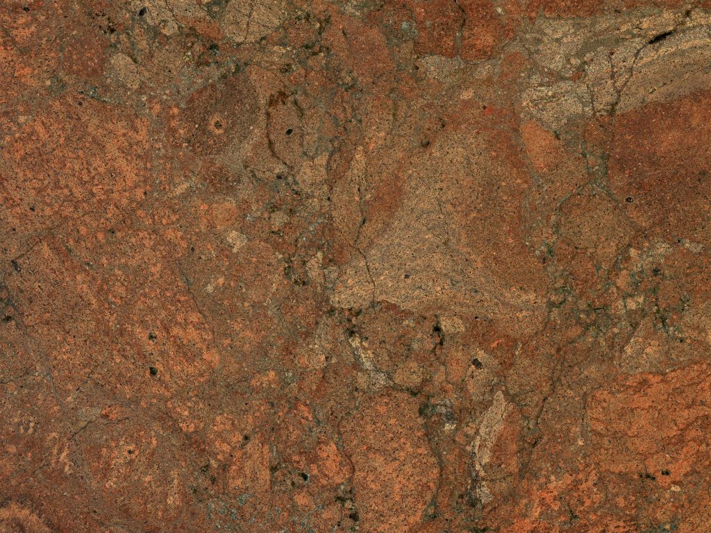 Marmer in terracotta kleur