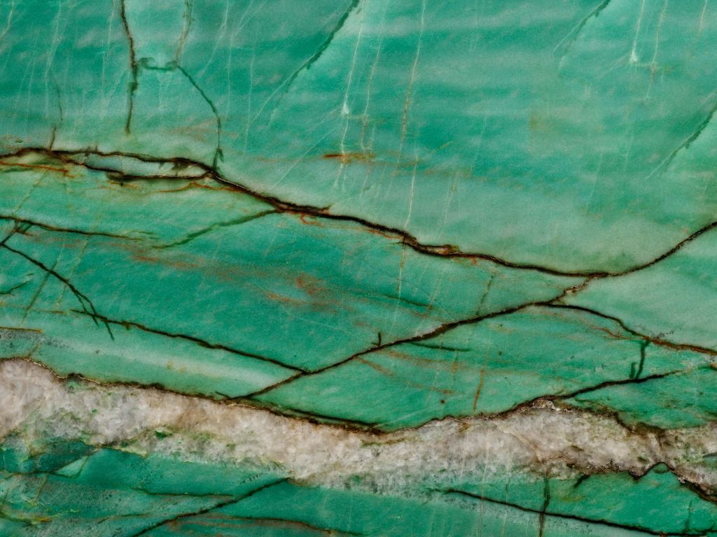 Close-up groen marmer