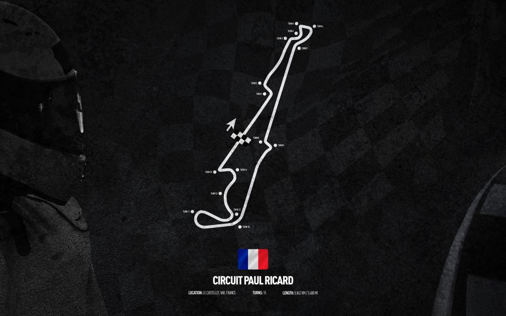 Formule 1 circuit - Circuit Paul Ricard - Frankrijk