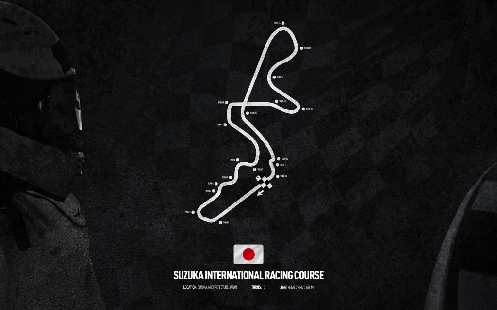 Formule 1 circuit - Suzuka Circuit - Japan