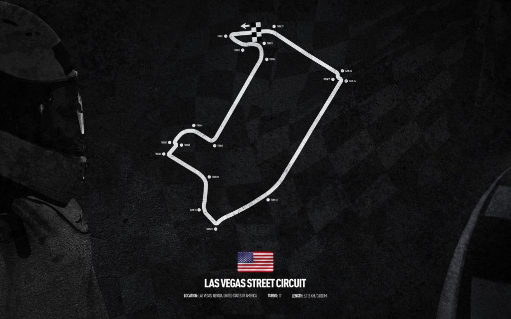 Formule 1 circuit - Las Vegas Circuit - Amerika
