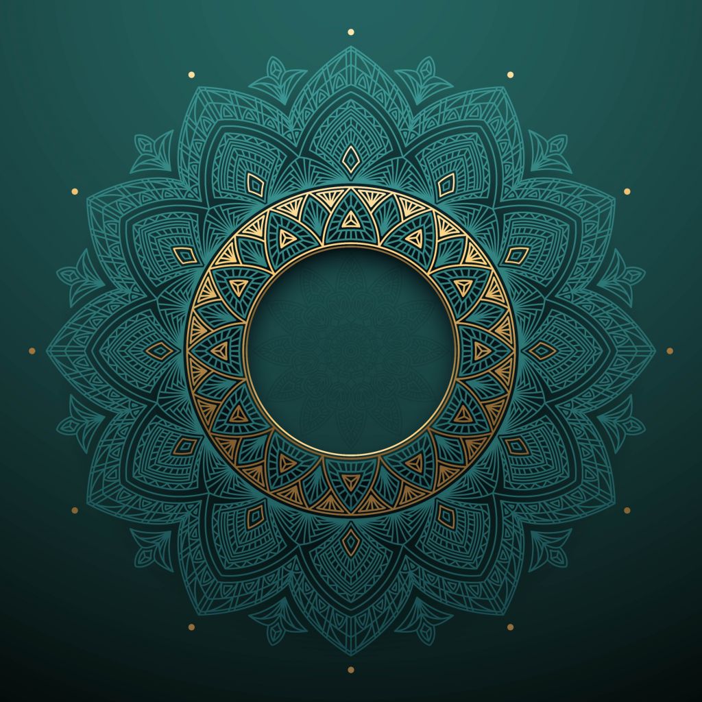 Elegante sierlijke circkel