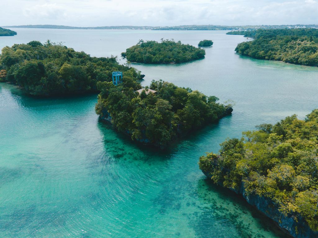 Kleine eilanden in Maluku