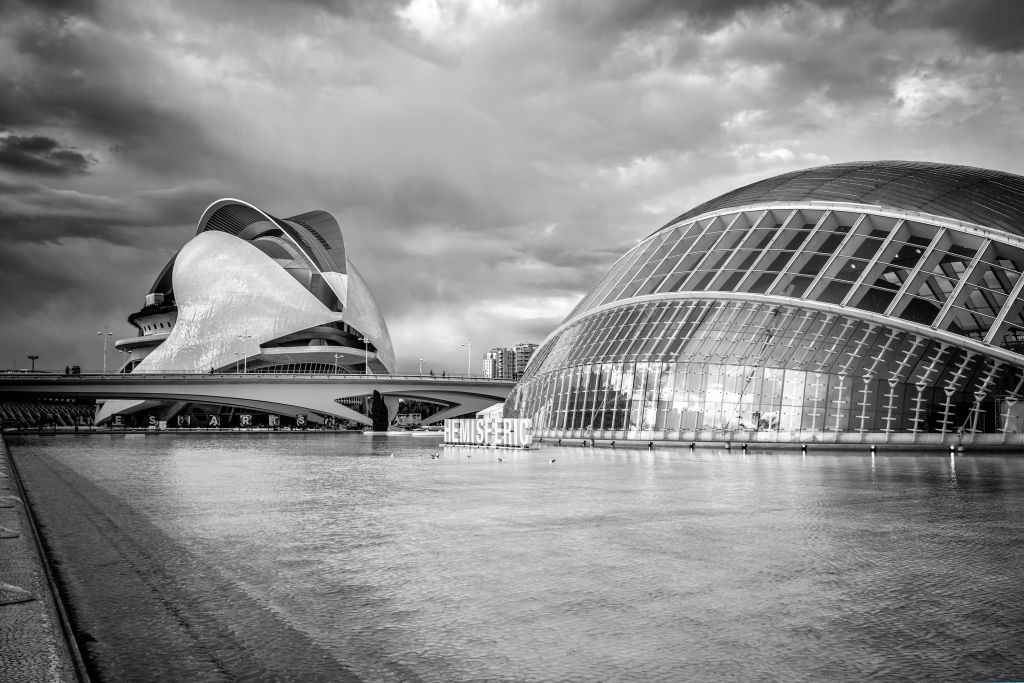 Operagebouw - Palau de les arts Reina Sofia & Hemisfèric - Valencia