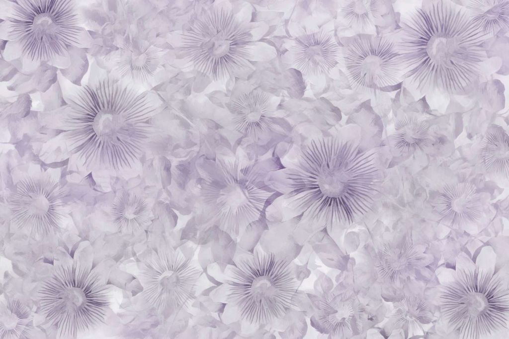 Botanical Watercolor Elegance Lavender