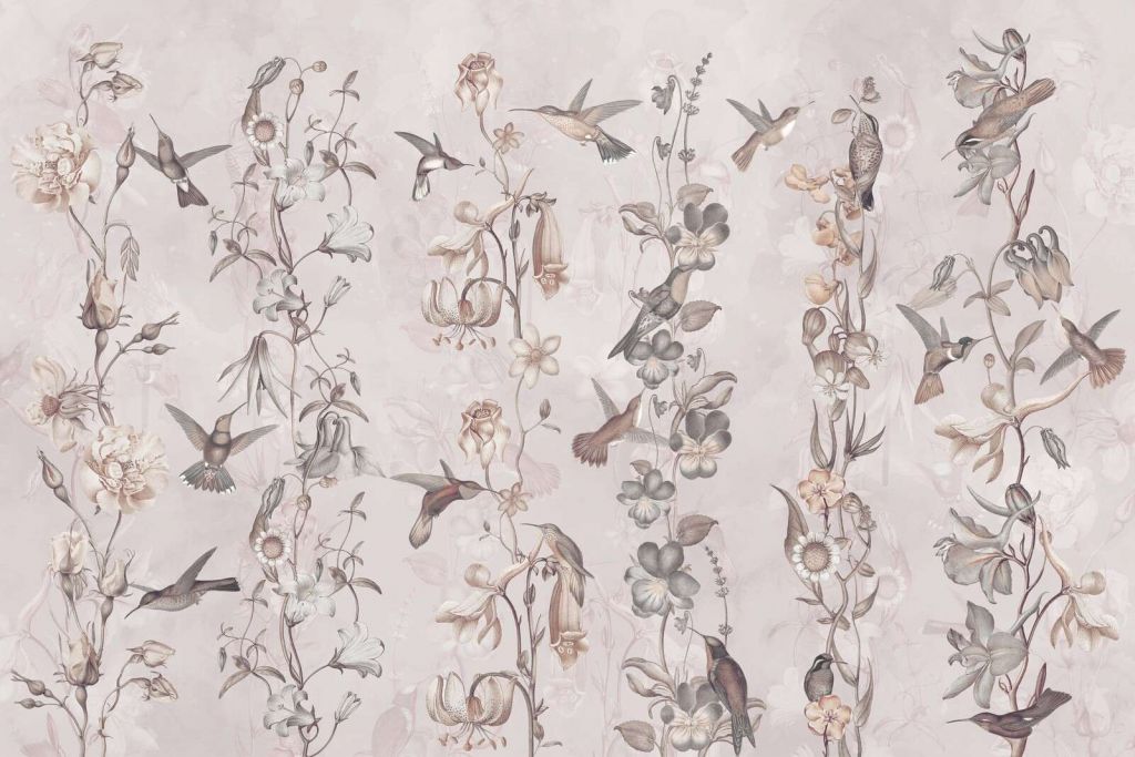 Weadow and Garden Flowers Light Yellow