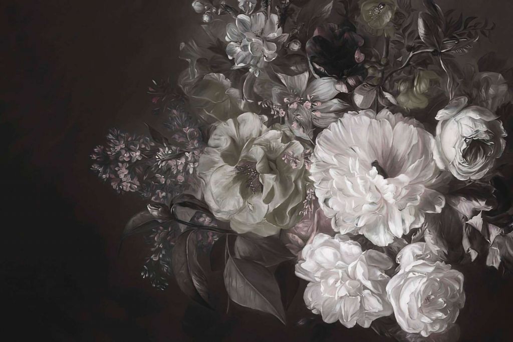 Bouquet with lilac Green