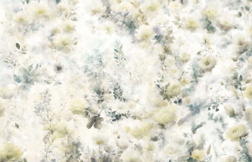 Delicate floral mood Beige