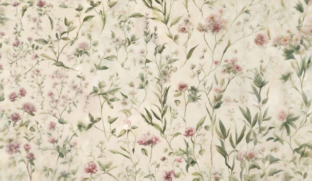 Delicate gerbarium Beige