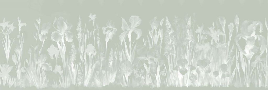 Happy Spring Dusty Blue