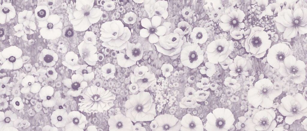 Poppy Tale Monochrome Pink