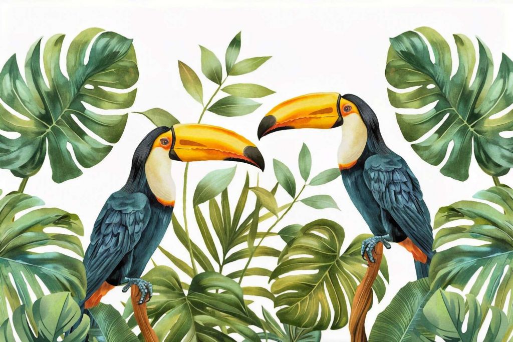 Tropical Jungle Toucan Adventure