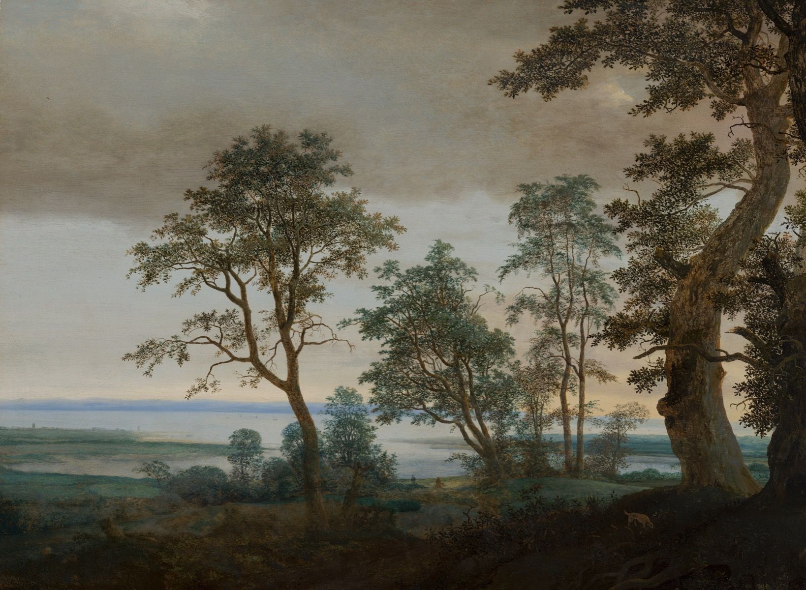 Rijksmuseum - Rivierlandschap gezien door bomen - Slaapkamer