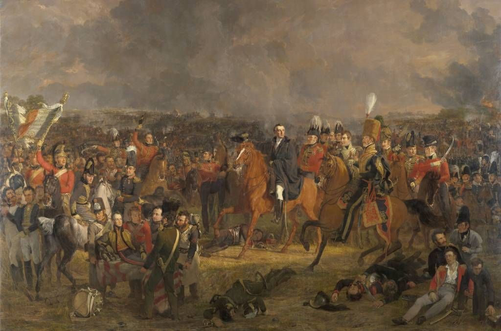 Rijksmuseum - De Slag bij Waterloo - Woonkamer