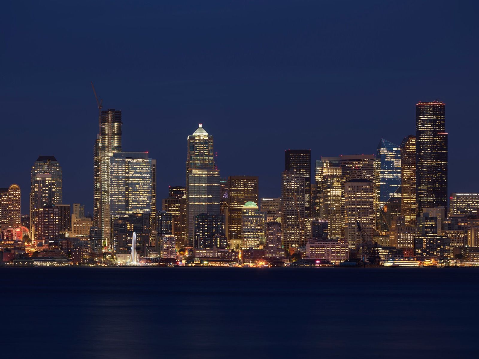 Skylines - Skyline Seattle - Slaapkamer Skylines - Skyline Seattle - Slaapkamer