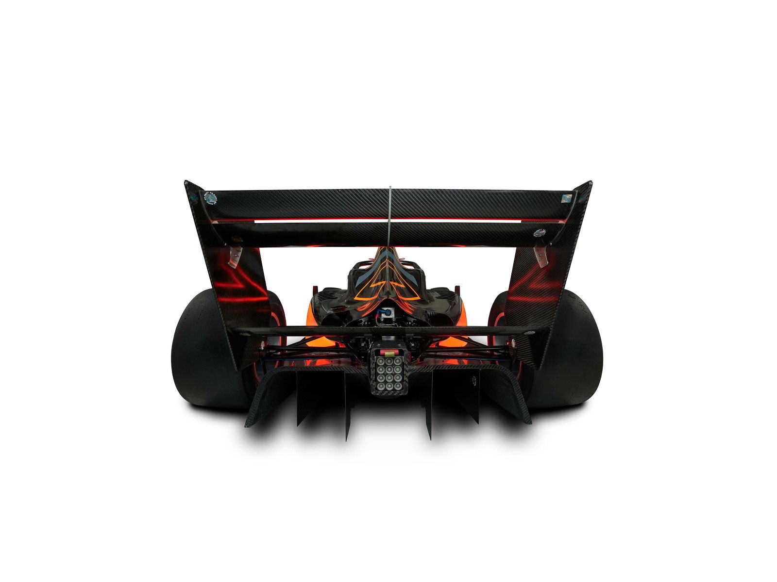 Sportauto's - Formule 3 - Lower rear view - Computerruimte Sportauto's - Formule 3 - Lower rear view - Computerruimte