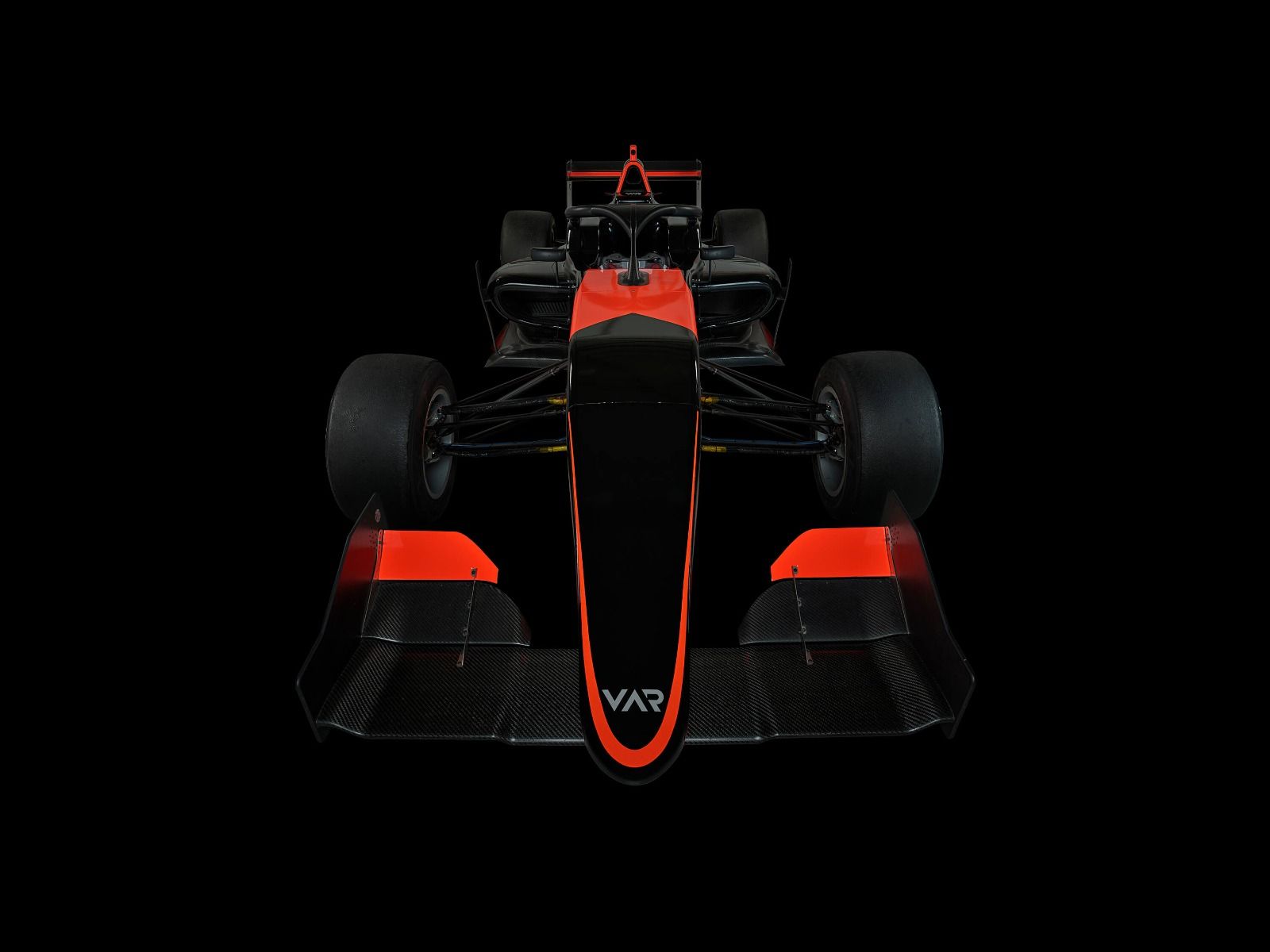 Sportauto's - Formule 3 - Front view - dark - Tienerkamer