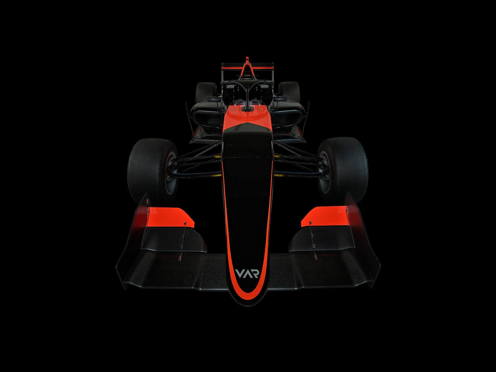 Sportauto's - Formule 3 - Front view - dark - Tienerkamer Sportauto's - Formule 3 - Front view - dark - Tienerkamer
