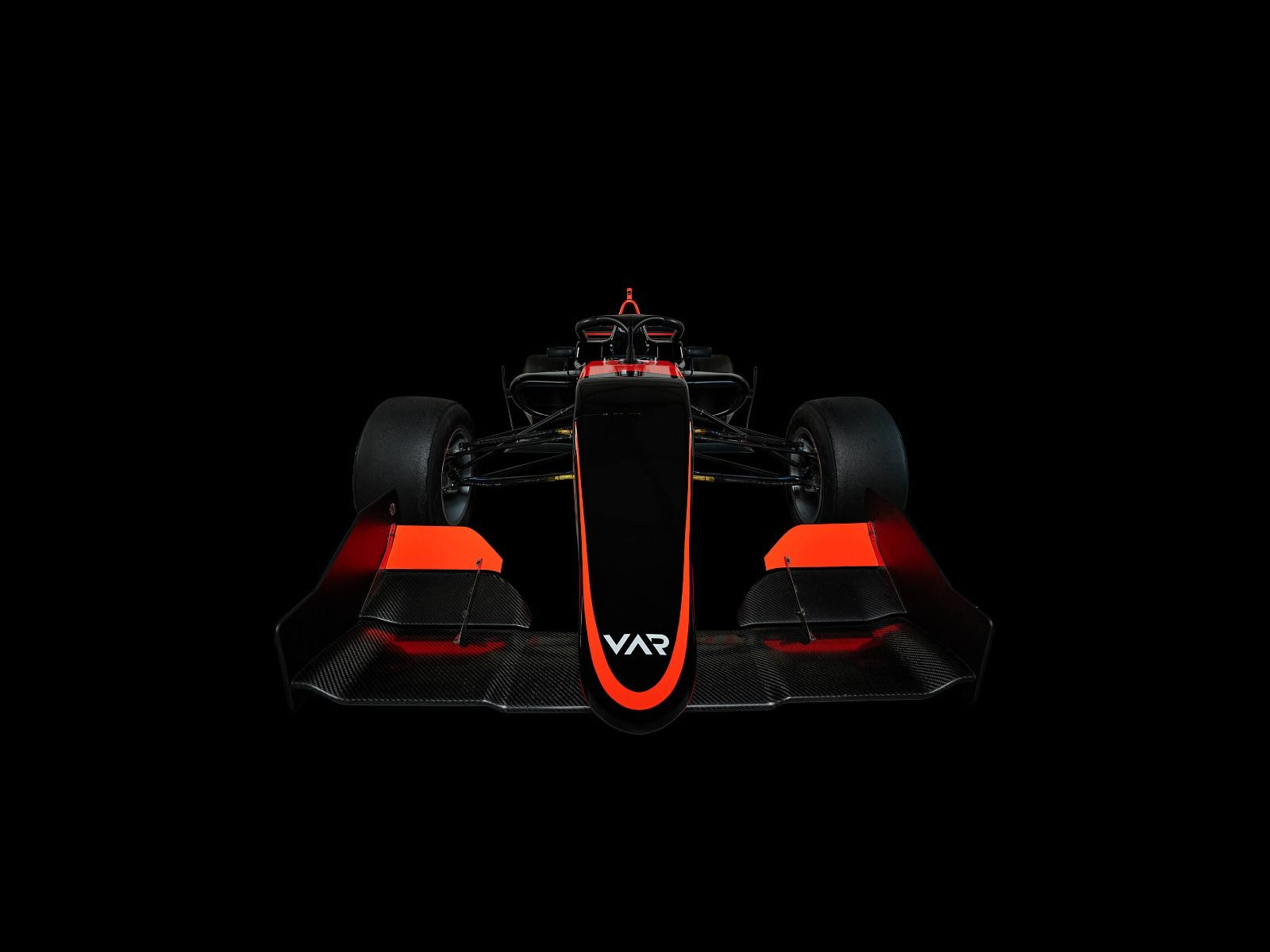 Sportauto's - Formule 3 - Lower front view - dark - Slaapkamer Sportauto's - Formule 3 - Lower front view - dark - Slaapkamer