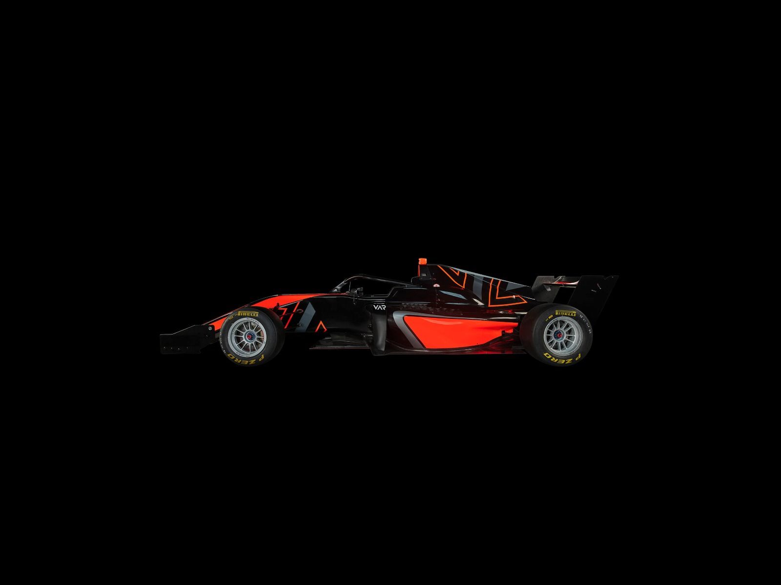 Sportauto's - Formule 3 - Lower side view - dark - Tienerkamer Sportauto's - Formule 3 - Lower side view - dark - Tienerkamer