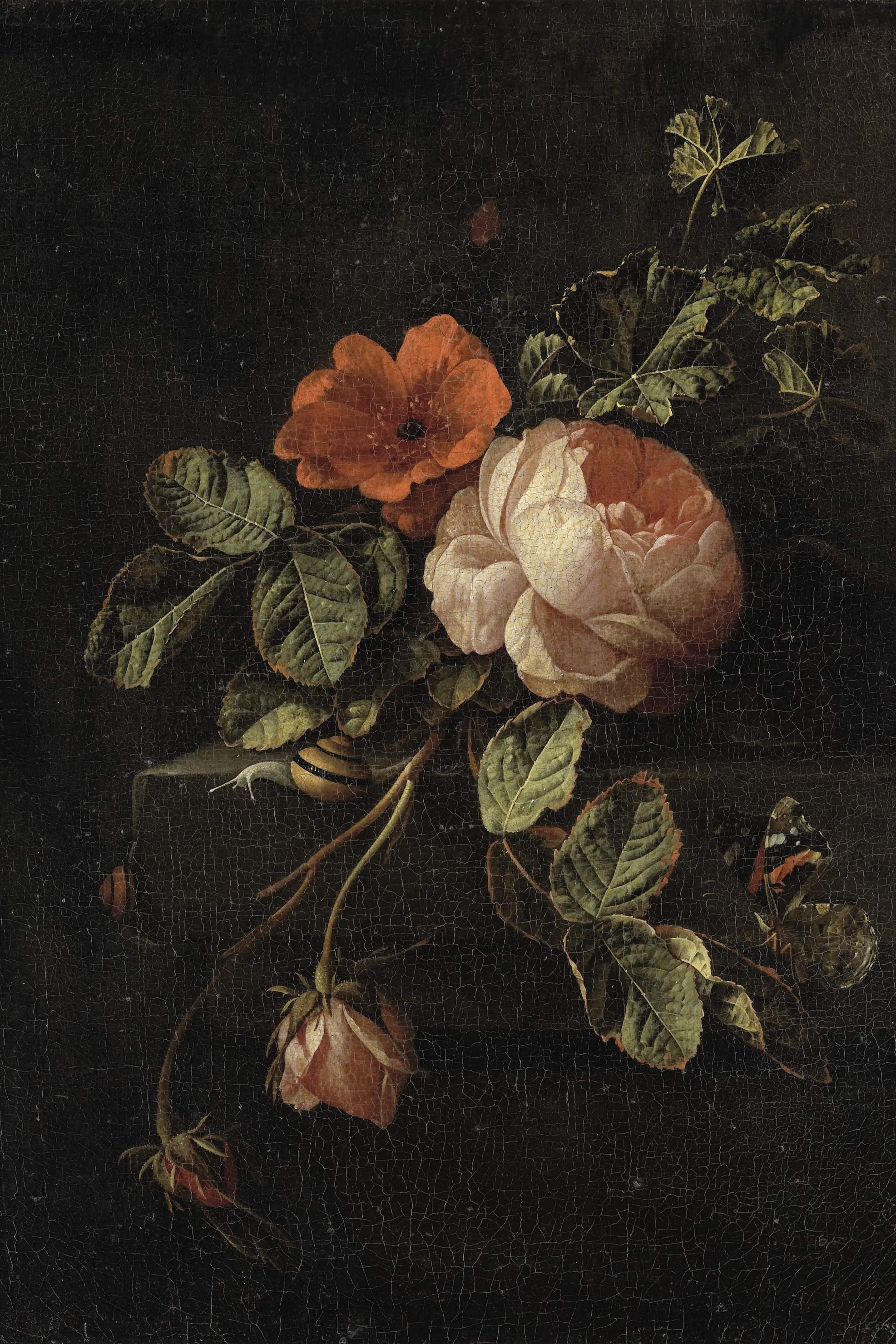 Rijksmuseum - Stilleven met rozen