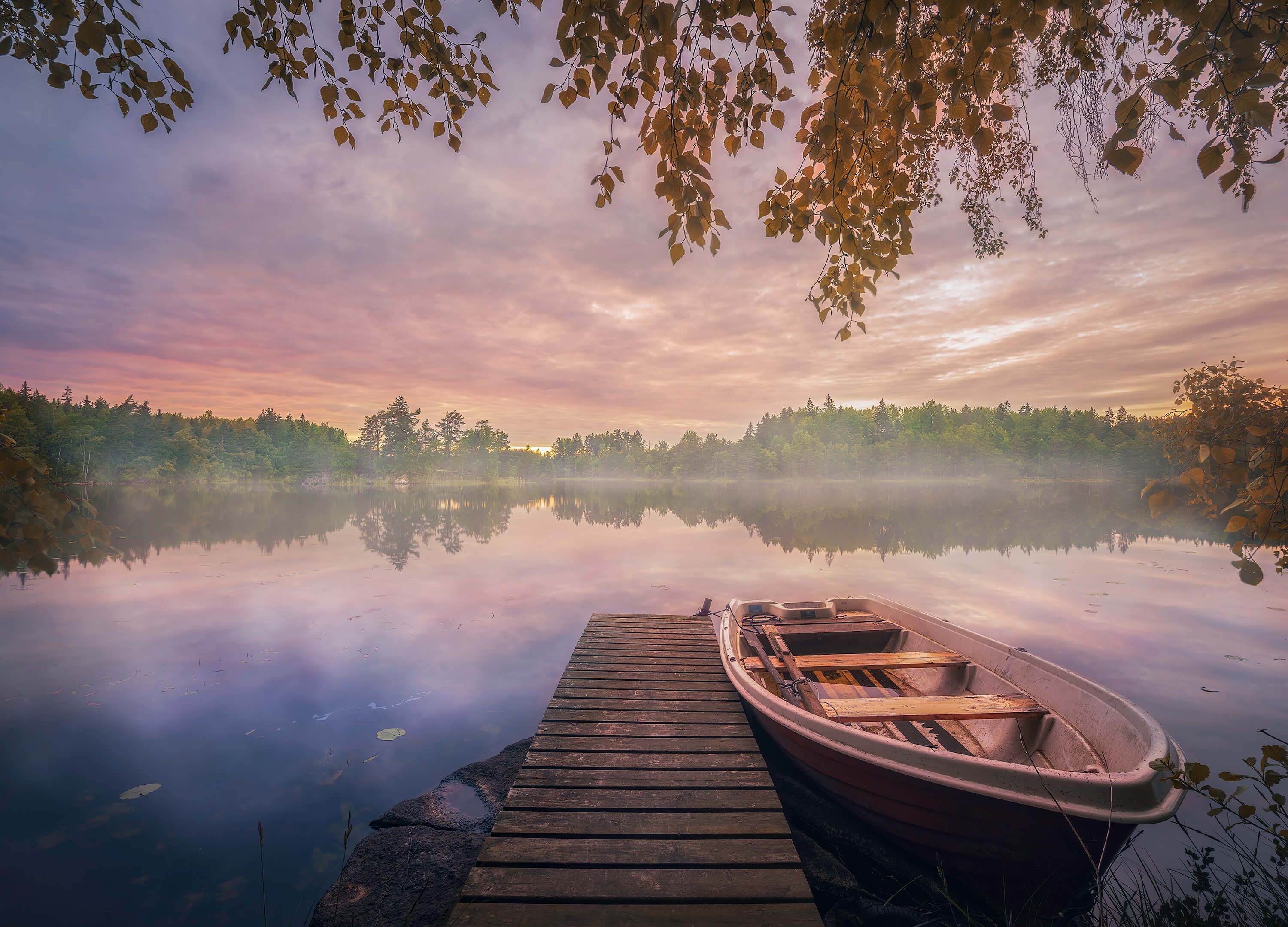 Colorful lake Colorful lake
