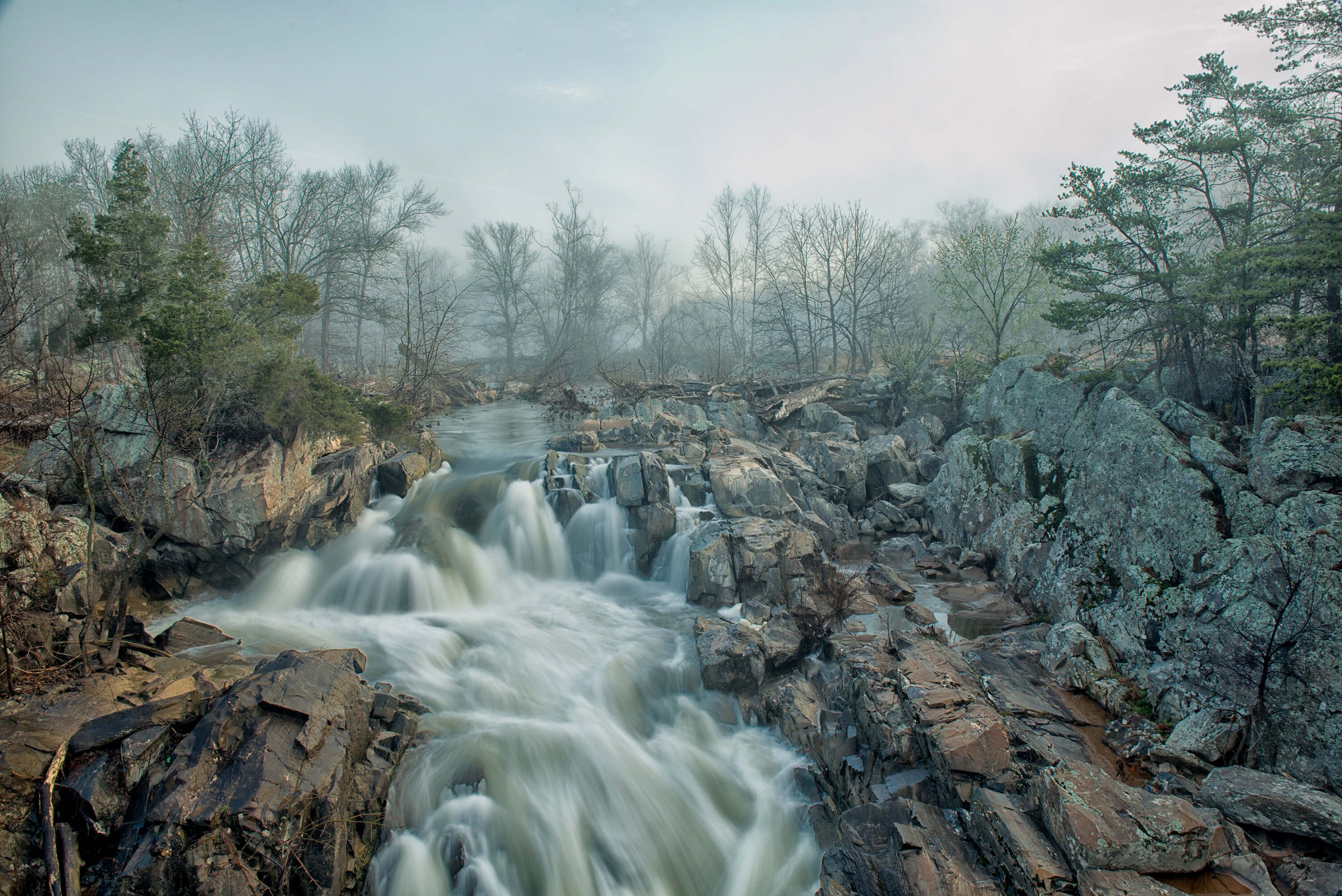 Dawn at Middle Falls Dawn at Middle Falls