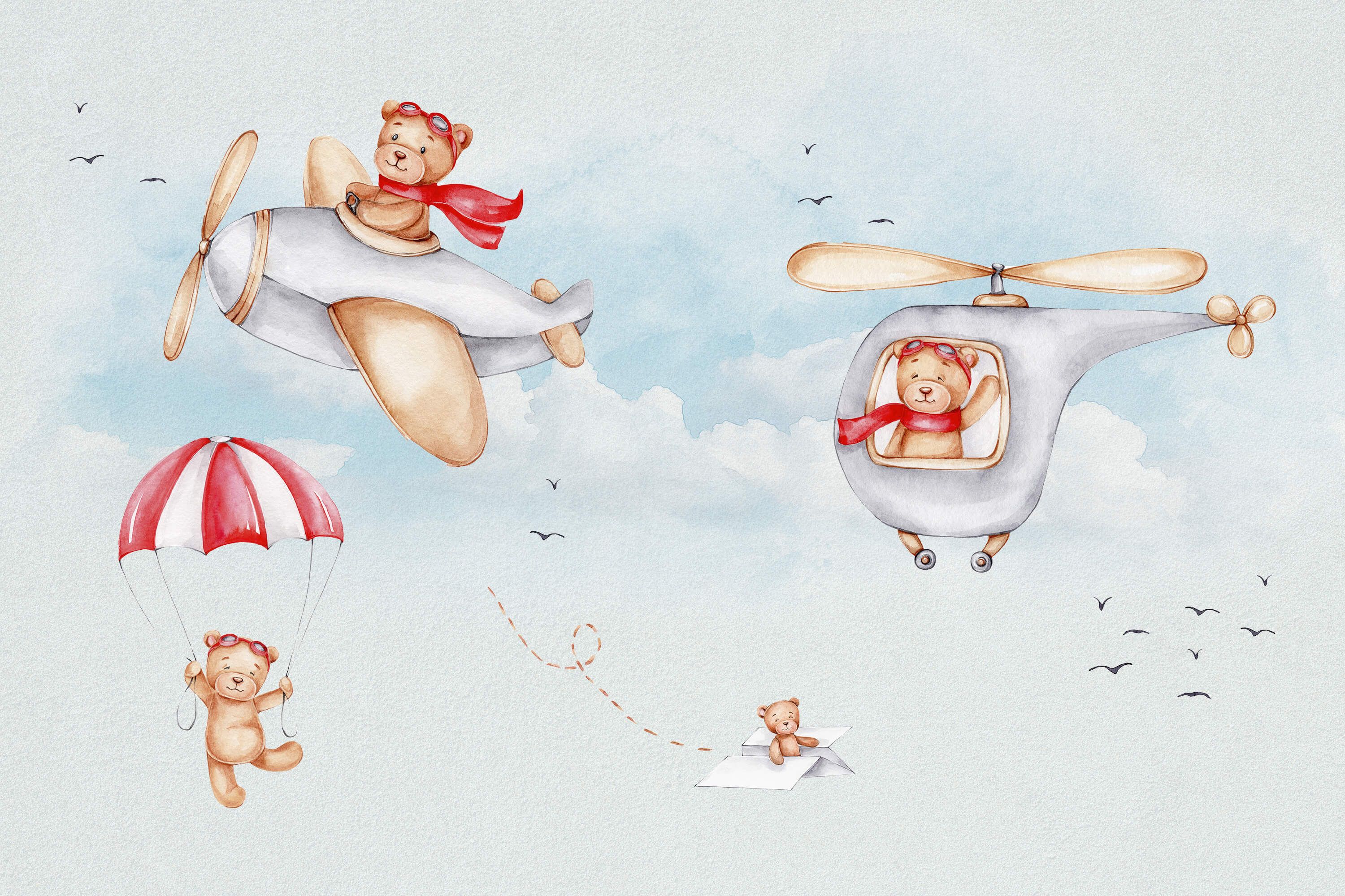 wallpaper Beertjes in de lucht wallpaper Beertjes in de lucht
