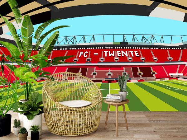 Perseus Citaat Kostbaar Stadion Grolsch Veste - FC Twente - Enschede - Fotobehang