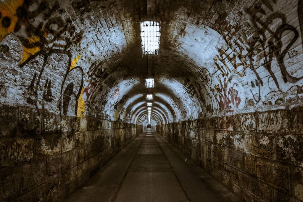 Graffiti tunnel 3D Graffiti tunnel 3D